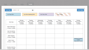 GridView Employee Scheduling